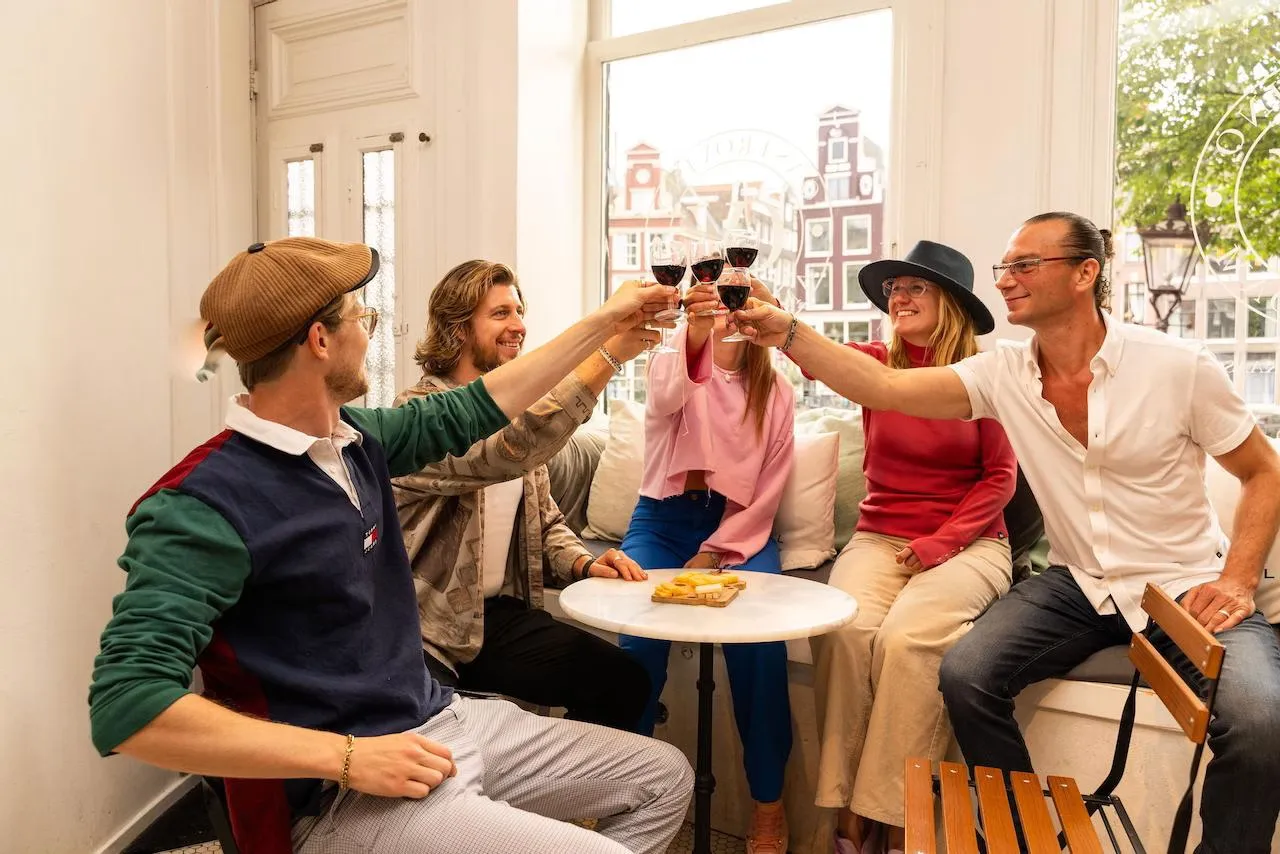 Wine cheese tour amsterdam